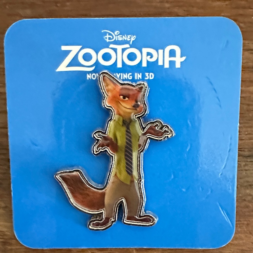 Disney Zootopia Nick Wilde Pin